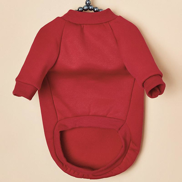 Talvinen T-paita pienille koirille More than every year (red) L
