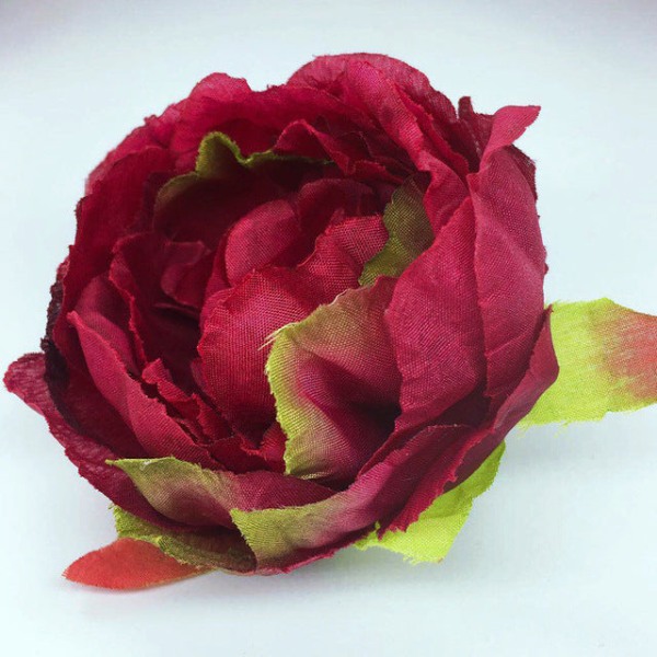 50 stk./parti 10 cm pæonblomsthoved kunstig blomst til bryllupsfest boligindretning DIY falske blomster væg guirlande KY138 Color 2