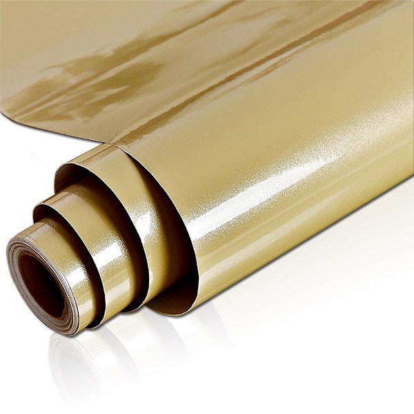 Itseliimautuva marmoritapetti, irrota ja kiinnitä -tarrat, kiiltävä samppanja, 40 cm x 2 m Shiny Champagne 40cm x 2m