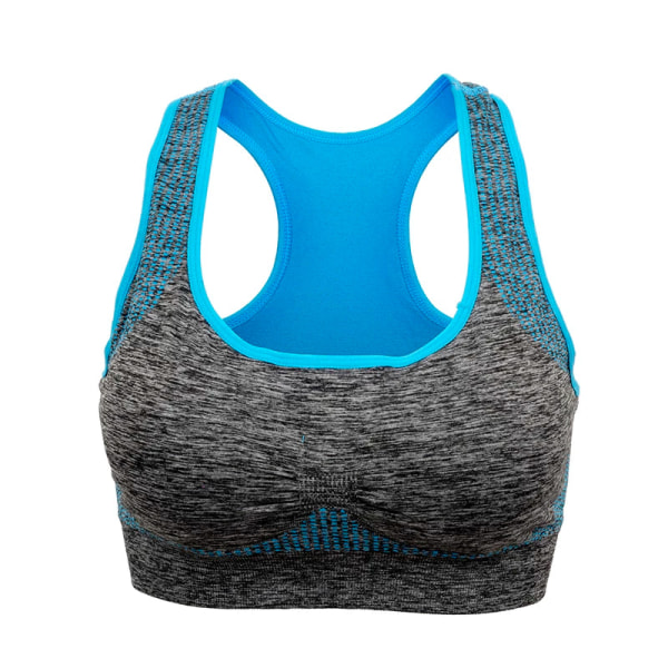 Joogaliivit Push Up Kuntosali Juoksuliivit Saumattomat Treeni Fitness Liivit Toppi Purple M