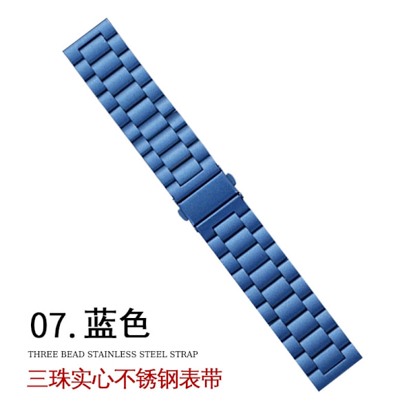Urrem til Apple Watch iWatch 1-9 generationer: 38-40-41mm s10: 42mm 7 blå