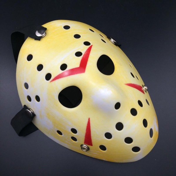 Film Jason Voorhees Cosplay Mask Masquerade Halloween Skrämmande masker 2