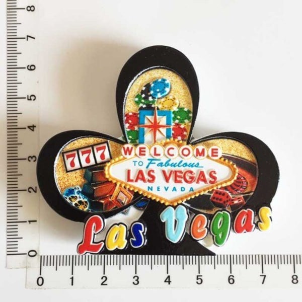 Maailman matkailu jääkaappimagneetti matkamuisto USA Las Vegas Florida kulttuurimaisema jääkaappitarrat lahjasetti kodin sisustus D