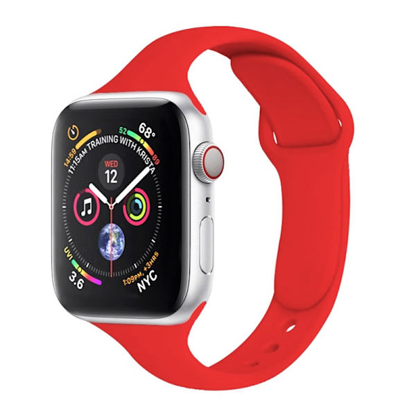Kellon ranneke Apple Watch iWatch 42/44/45/46/49MM Punainen