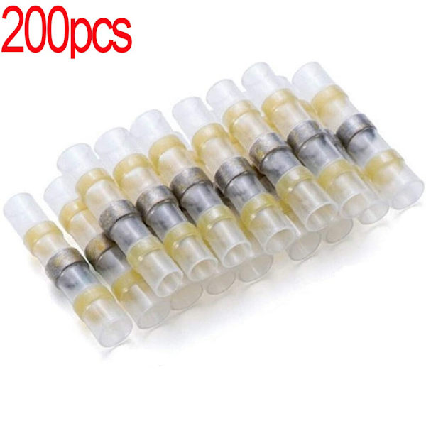 Vedenpitävät juotosliittimet lämpökutistuvat liittimet puristusliittimet sähköjohdon liitin auton eristetty liitin 100pcs