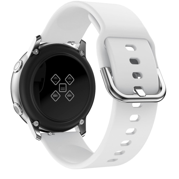 20mm Klockarmband För Samsung Galaxy Watch Active 2 40mm 44mm Armband Gear Sport Armbandsur Samsung Galaxy Watch 4 40mm 42 46mm white 1 Galaxy watch 4
