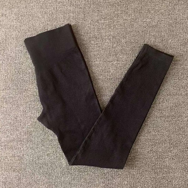 Joogaleggingsit Liukuvärjätyt energia Leggingsit Naiset Treenaus Fitness Juoksuhousut 01grey S