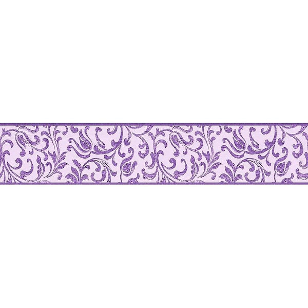 AS Creation Acanthus Scroll Violetti Reunuskirjailu