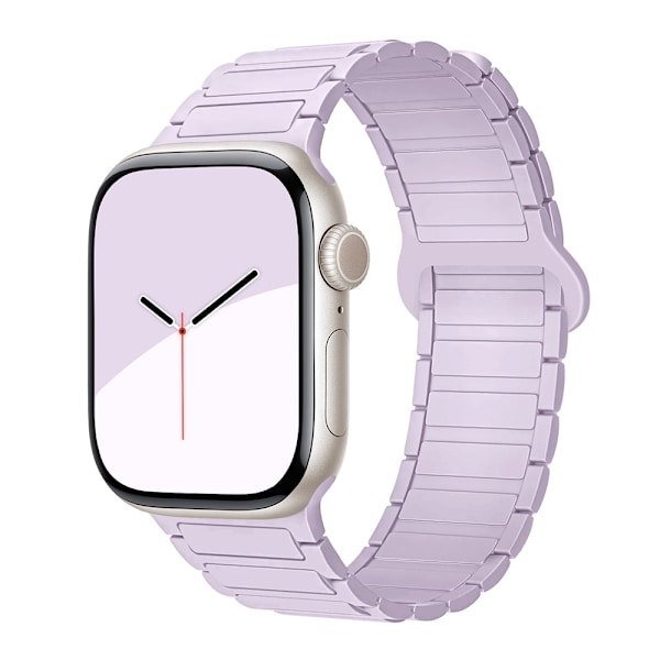 Klockarmband för Apple Watch iWatch 38/40/41/10 generation 42MM universal streamer lila