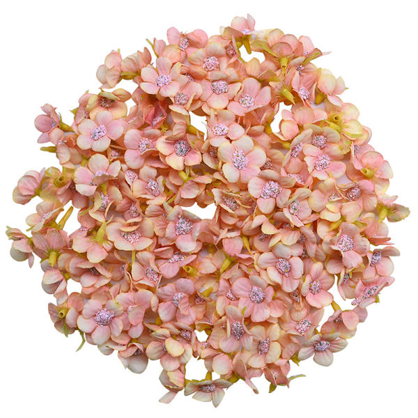 50 st 2 cm Flerfärgade Tusensköna Blomhuvuden Mini Konstgjorda Sidenblommor för Krans Scrapbooking Hem Bröllopsdekoration F18