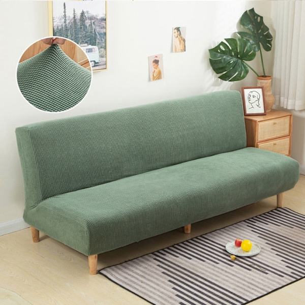 Selkänojaton vuodesohvan päällinen Polar fleece ilman käsinojia Painetut päälliset Joustava suojus Taitettava huonekalujen koristelu Penkinpäälliset 1 M Size