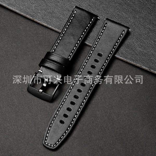 Kellon ranneke Apple Watch iWatch 42/44/45/49MM tyyli musta-neliö häntä musta solki