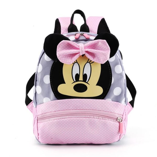 Disney Tecknad Ryggsäck För Baby Pojkar Flickor Minnie Mus Mickey Mouse Barn Härlig Skolväska Förskola Skolväska Barn Present style04 28x22x9CM