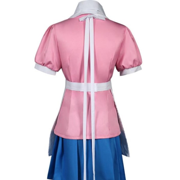 Danganronpa Mikan Tsumiki Anime-asu Naisten Mekko Cosplay-puku Vaatteet A1 M