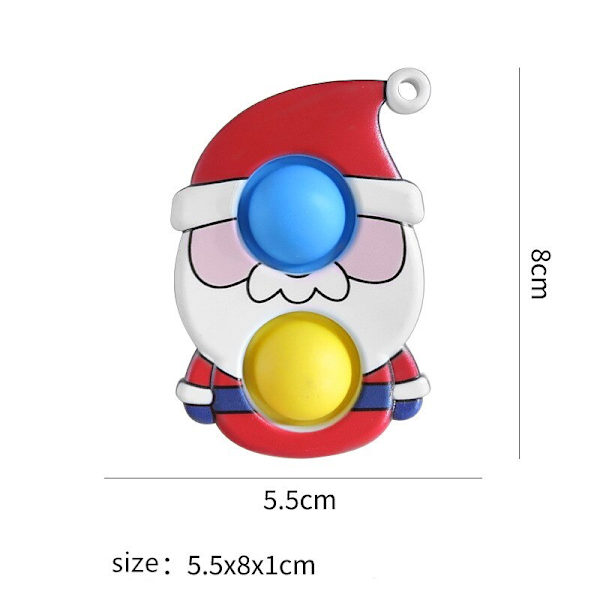 Julgran Santa snögubbe Ornament God Jul Dekorationer För Hemmet Julgransprydnad Navidad Natal Clear