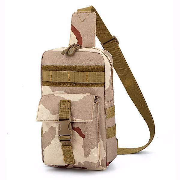 Kestävä urheilullinen olkalaukku kiipeilyyn Army Green