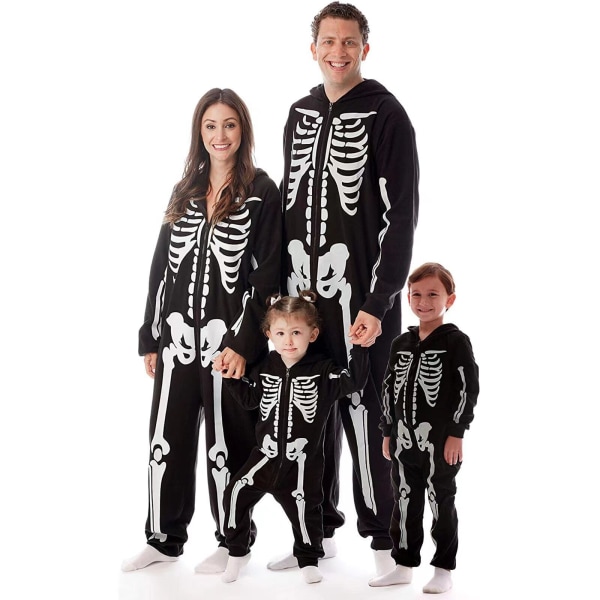 Julpyjamas Matchande familjepyjamas Matcha med kläder Halloween förälder-barn kostym boy 3T