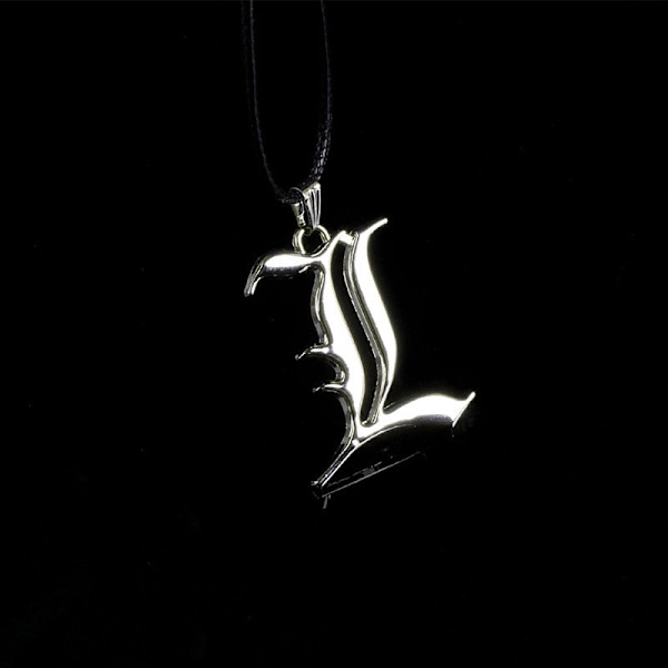 Death Note Halskjeder Dobbel Ikke-mainstream Halskjede Smart Anime Mote Smykker Anheng Cosplay Unisex Tilbehør A