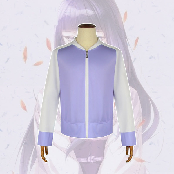 Ninja Hyuga Hinata Shippuden Generation Lila Jacka Byxor Cosplay Kostymer top M