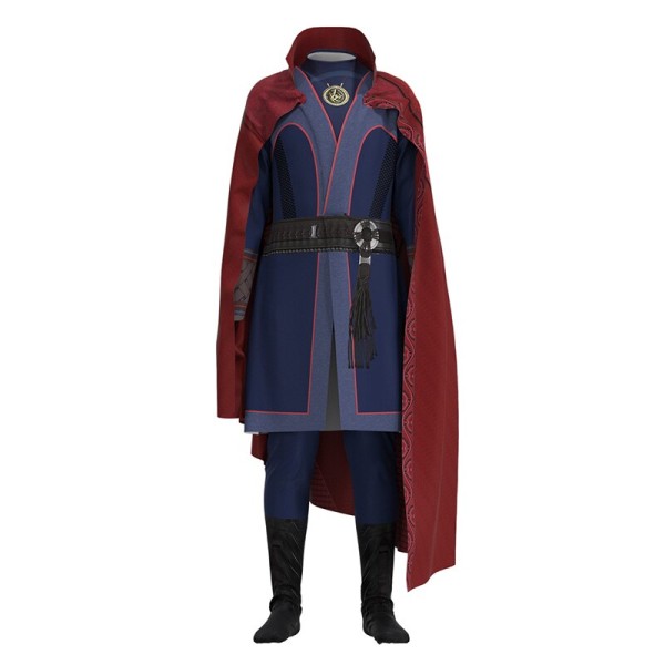 Doctor Strange Cosplay Puku Kaulakoru Sormus Steve Punainen Viitta Kaapu Halloween Karnevaali Puku Juhlapuku Lapsille ja Aikuisille Style B 170