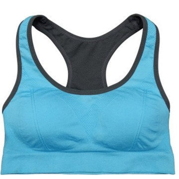 Yoga BH Sexet Sømløs Yoga Trøje Sports BH til Sport Søvn Fitness Tøj red S