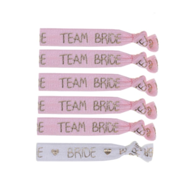 Kombinert Salg Team Bride Utdrikningslag Armbånd Bride To Be Dekor Mariage Tilbehør Hønefest Bryllupsutstyr Dekor Bride to be sliver