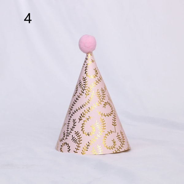 Børnefødselsdagshat Guld Paillet Fødselsdagshuer Prins Prinsesse Krone Fødselsdagsfest Dekoration Søde Kaninhatte Baby Shower Gaver Style  13