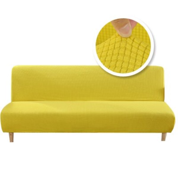 Storlek Sofföverdrag Bäddsoffa Fällbart Sits Överdrag Stretch Överdrag Armlös Billig Soffskydd Elastiskt Överdrag För Hem Hotell Bankett B58-B X Size 120-155cm