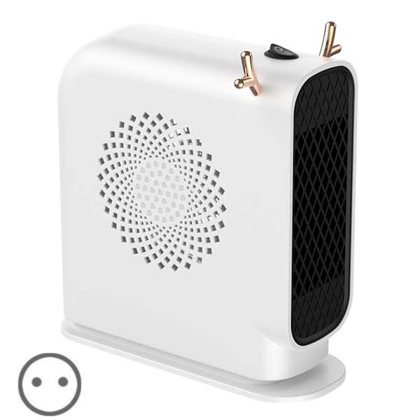 Øjeblikkelig Opvarmning Elektriske Varmeapparater Højeffektiv Arbejdende Varmeapparater til Stue Hjem Hvid EU-stik White EU plug