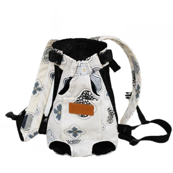 Andningsbar husdjursbärväska i denim för små hundar katter resor valp hund katt ryggsäck Yorkshire Shih Tzu mascotas bärartiklar 4 XL-suit 5-6.5kg