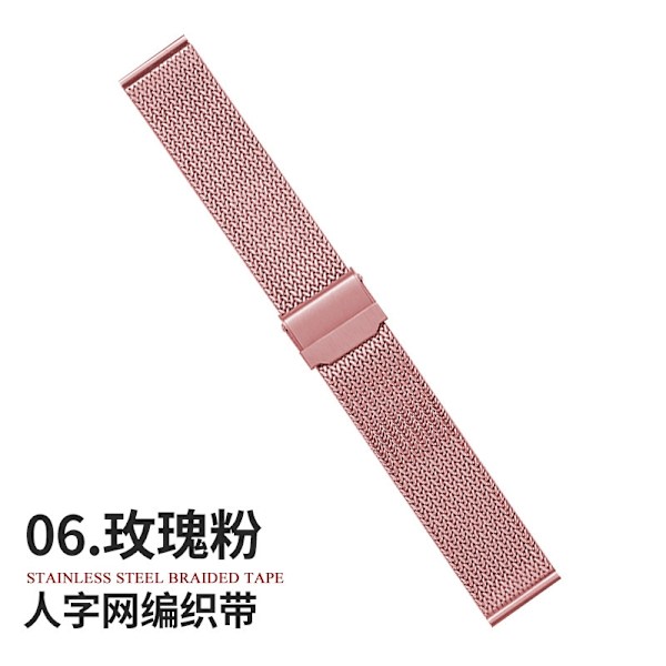 Klockarmband för Apple Watch iWatch 1-9 generation SE 38-40-41mm Rosa Snap