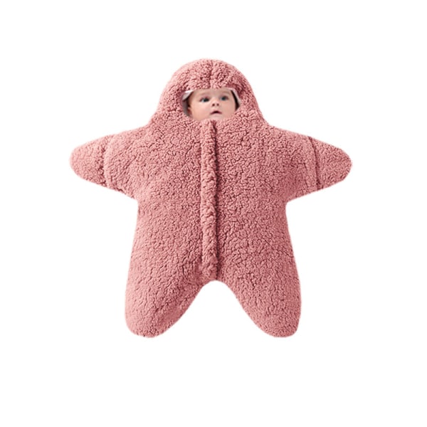 Baby Vintertøj Paida Stjerne Pyjamas Baby Jumpsuit Sødt Kravledragt Sovepose Småbørn Pyjamas Gray 90cm