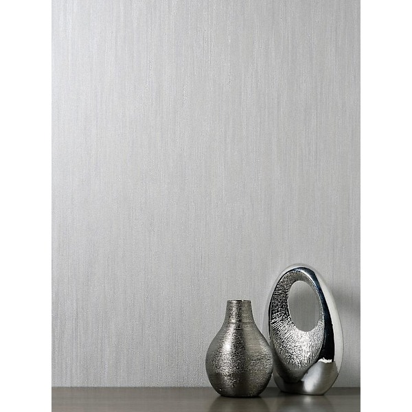 Tyylikäs Milano 7 Plains harmaa tapetti seinäkoriste 10,05 m x 0,53 m