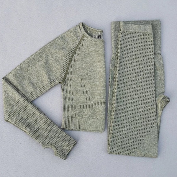 Yoga Set Träningsset Dam Sportkläder Fitnesskläder För Kvinnor 5Pcs-blue M