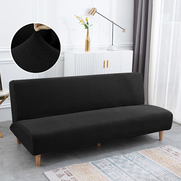 Selkänojaton vuodesohvan päällinen Polar fleece ilman käsinojia Painetut päälliset Joustava suojus Taitettava huonekalujen koristelu Penkinpäälliset Grey L Size