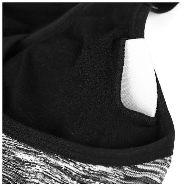 Joogaliivit Naiset Langattomat Säädettävät Fitness Toppi Urheiluliivit Black XL