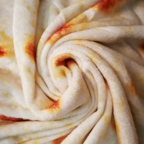 Myk varm flanell mais tortilla pizza teppe 200Gsm pita lavash fleece sofa pledd plysj sengeteppe vinter pledd Picture color8 Diameter 200cm