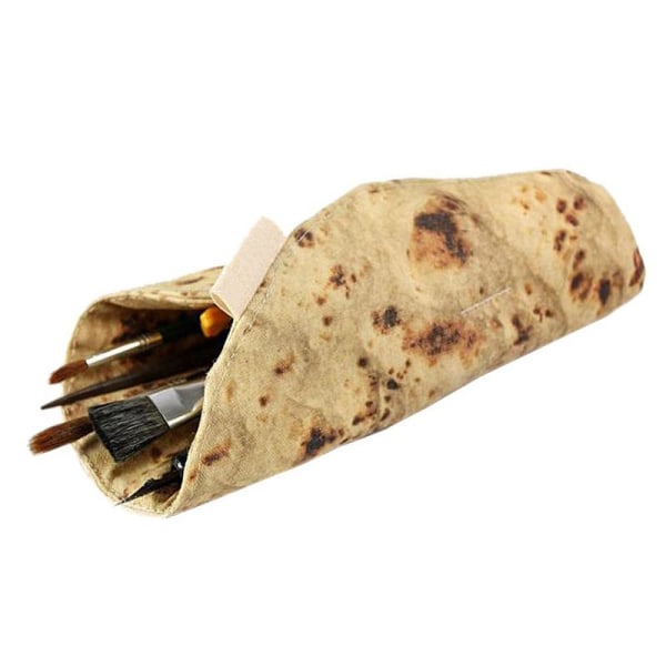 Rulle Penalhus Burrito Opbevaringspose Sjov Burrito Tortilla Rulle Penalhus Pen Etui Skoleartikler Overseas