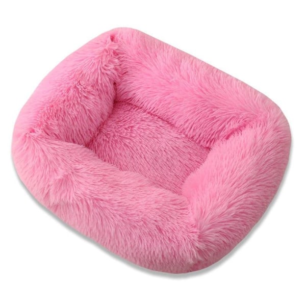 Mjuk Lång Plysch Hundsäng Vinter Kattsäng Chihuahua Yorkie Valpkudde Liten Hundsäng Varma Husdjurssoffor För Hundar Katter Red M
