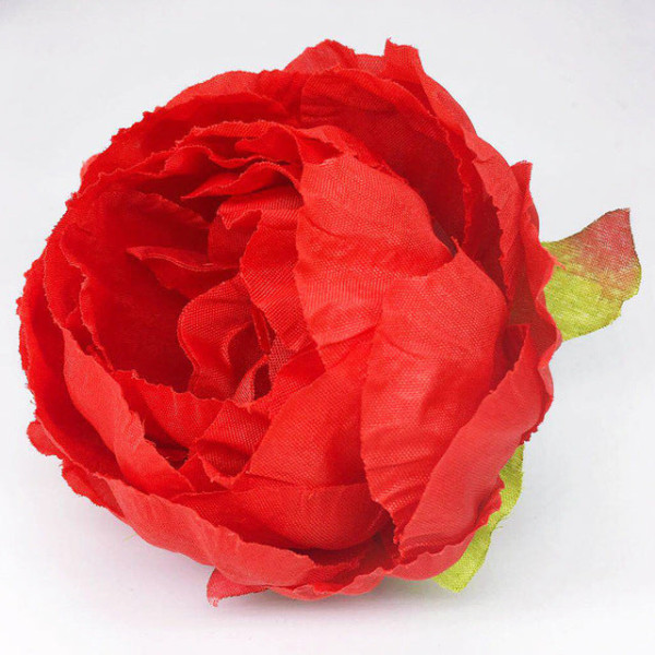 50 stk./parti 10 cm pæonblomsthoved kunstig blomst til bryllupsfest boligindretning DIY falske blomster væg guirlande KY138 Color 3