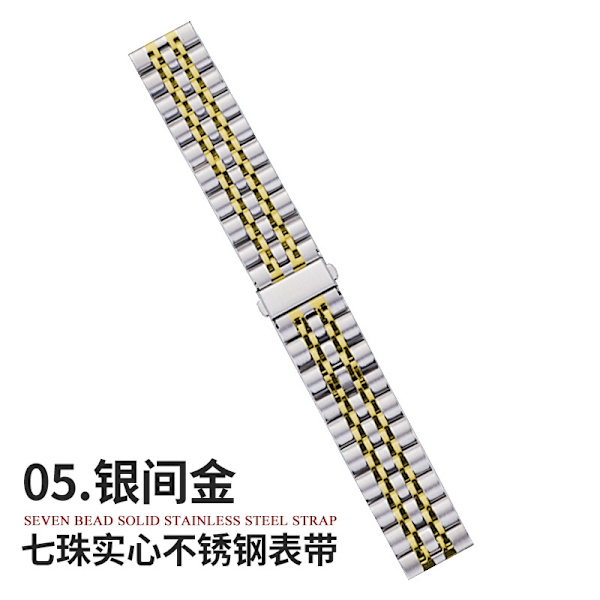 Kellon ranneke Apple Watch iWatchille 38-40-41mm hopea kulta hyppy solki