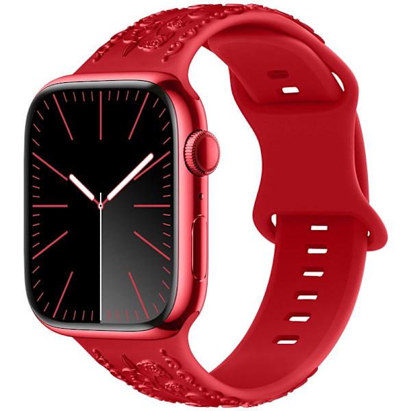 Kellon ranneke Apple Watch iWatch 38/40/41/42mm punainen
