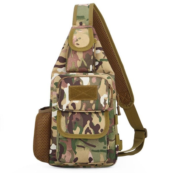 för Sport Casual Messenger-väska Tiger Colorful