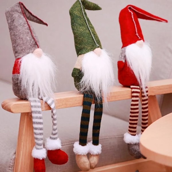 Jul Ansiktslös Docka Tomte 2023 God Jul Dekorationer För Hemmet Julprydnad Xmas Navidad Natal Nytt År 2024 12