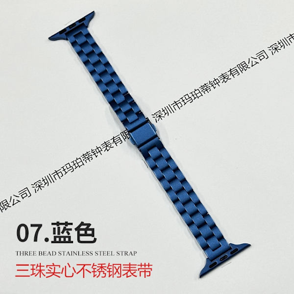 Klockarmband för Apple Watch iWatch för 42-44-45-49mm 07 blå
