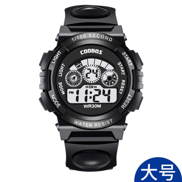 Kubaoshi watch Multifunktionell färgglad vattentät elektronisk watch 0119 Orange Small size