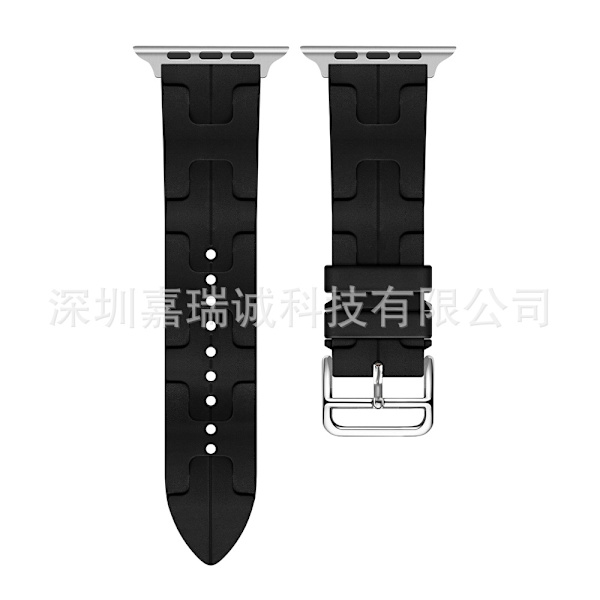 Klockarmband för Apple Watch iWatch 42/44/45/49MM Svart