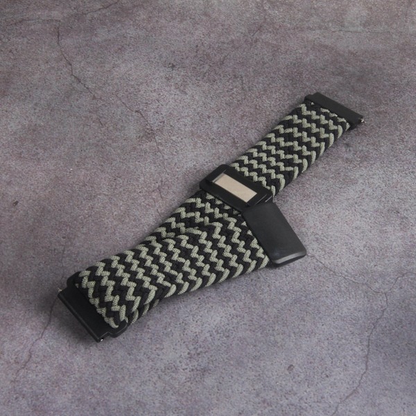 Klockarmband för Apple Watch iWatch 38/40/41MM plast inre magnetiskt spänne W svart grön