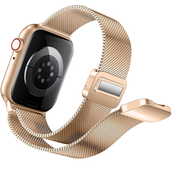 Klockarmband för Apple Watch iWatch 38/40/41/42mm universal roséguld