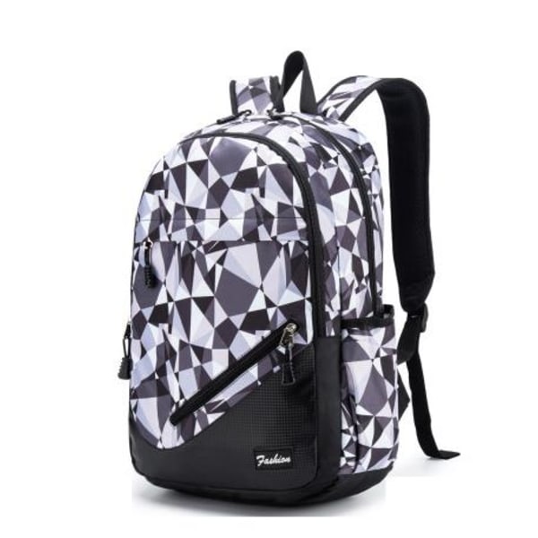 Skolesekk med kamuflasjetrykk, ortopedisk skolesekk med stor kapasitet for gutter og jenter, laptop-ryggsekker for tenåringer, skolesekker i nylon 5